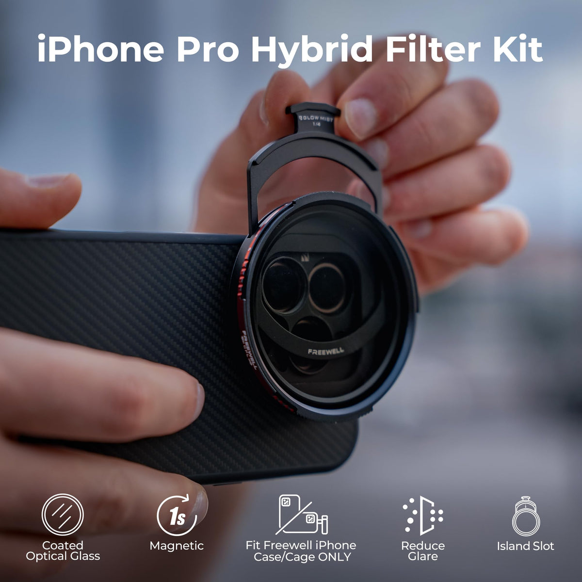 Freewell Pro Hybrid ND32 option demonstrates expanded dynamic range