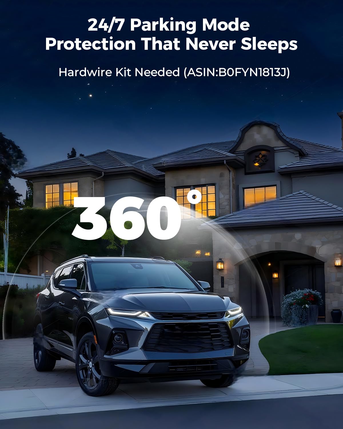 FREEXAR D4 night vision reveals detail after dark for clearer footage.