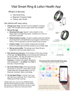FREEZE2TRIM app syncing with ring displaying activity insights