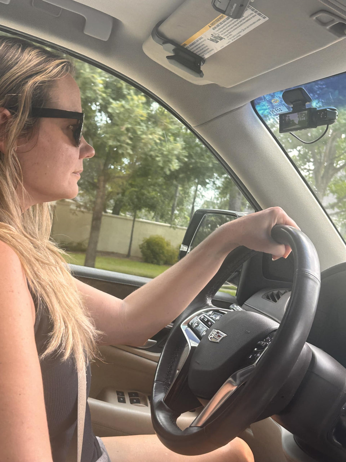 FREEZE2TRIM suction mount on windshield for fast secure installation