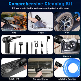 FRESMOL cleaning a car vent removing dust from tight spaces