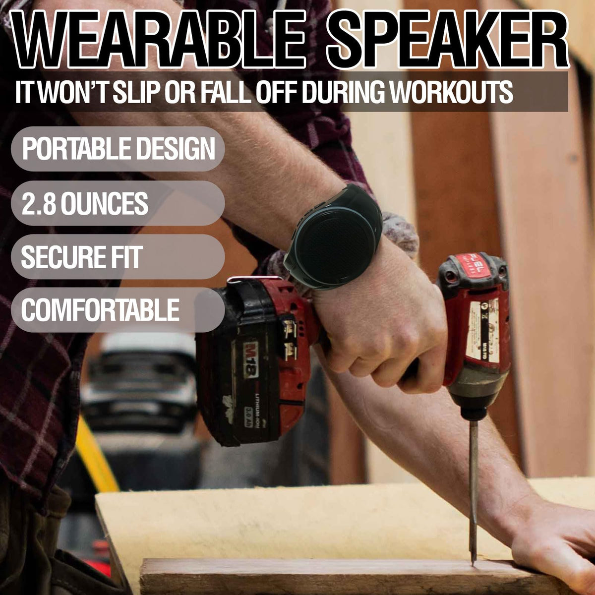 Frewico X10 RGB lights syncing with music for immersive night workouts.