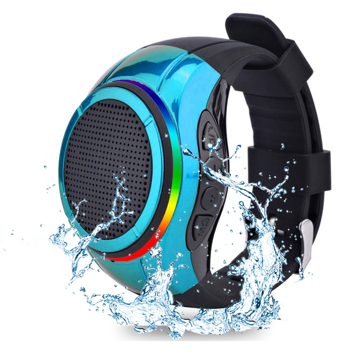 Frewico X10 wristband sport speaker with secure fit for running and cycling.