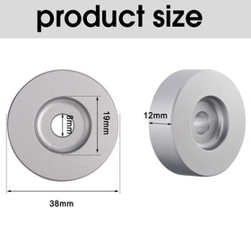 Frienda 45rpm adapter inner hole 8mm detail for proper fit