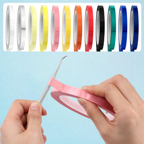 Frienda autoclave tape black roll for durable instrument identification.