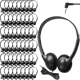 Frienda classroom headphones classic black comfort, on-ear design ideal for long lessons.