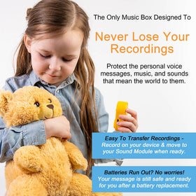 Friendly Songs connected to laptop via USB for fast drag-and-drop MP3 transfer