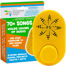 Friendly Songs front-facing module showing compact design and easy access benefits
