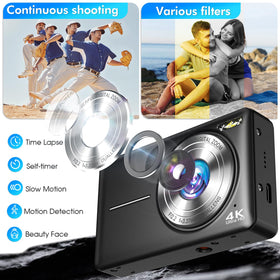 Froitx fill light supports better low-light shooting.