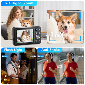 Froitx 2.8-inch IPS display for bright, clear composition.