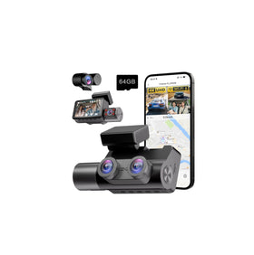 Frvesroe 4K front camera for detailed road footage and safer driving.