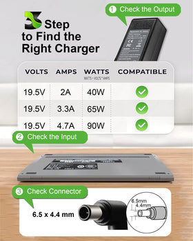 Ftenlyen Sony Vaio-compatible charger fits many VGP/PCG models for everyday use.