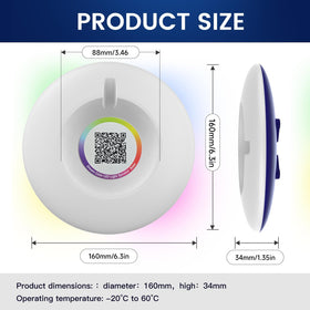UFO-shaped FTZWS base adds safe desktop stand for small speakers