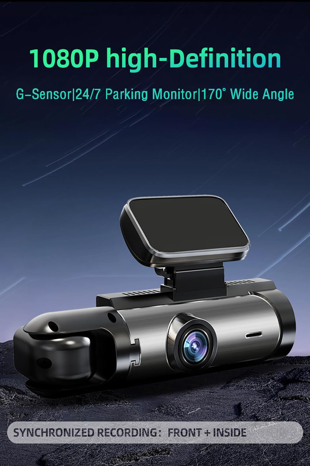 FUAZONR parking monitor detects impacts for quick evidence capture.