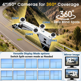Fubedo 64GB SD card preinstalled enables seamless loop recording and quick setup.