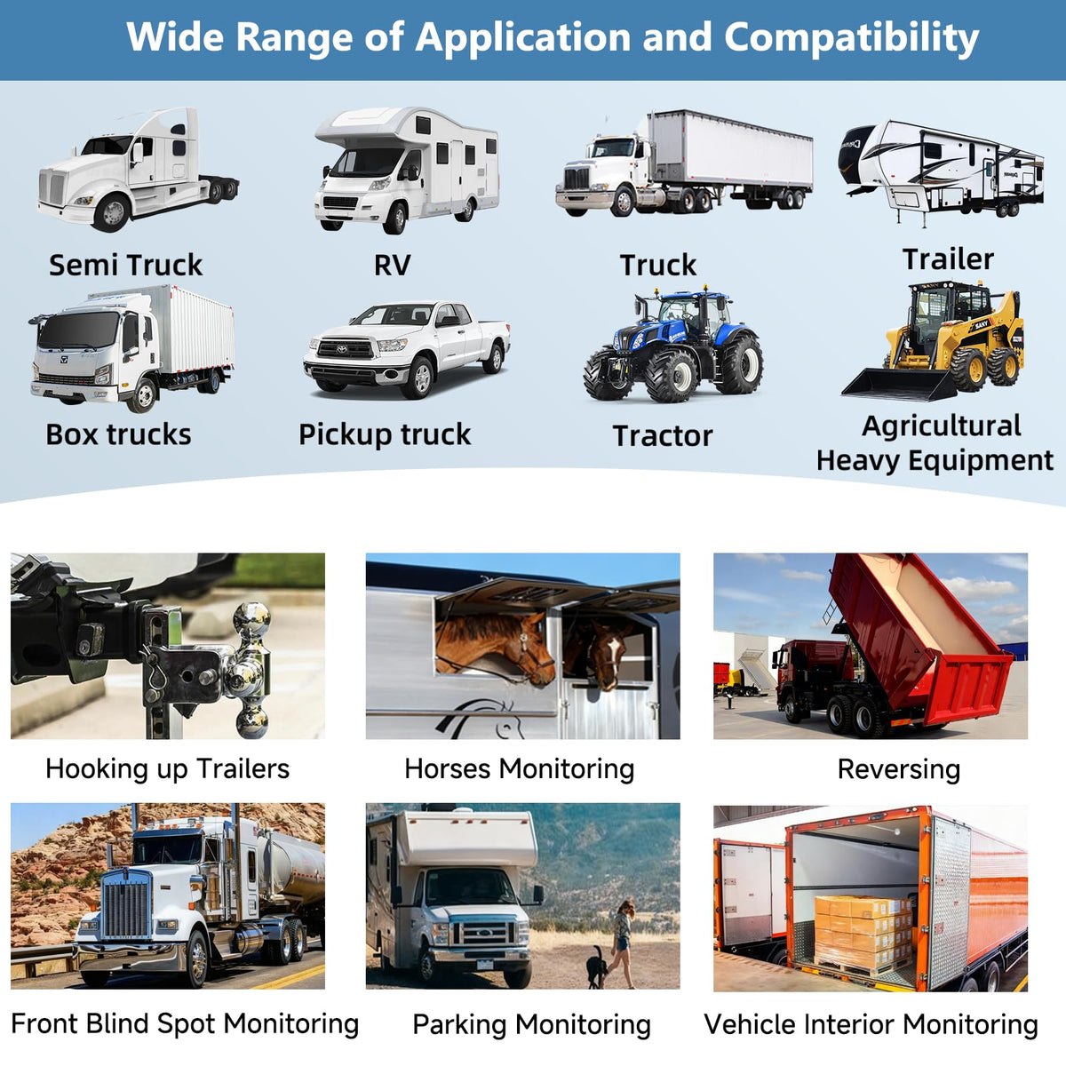 Fubedo wired signal stability prevents interference on large vehicles during trips.