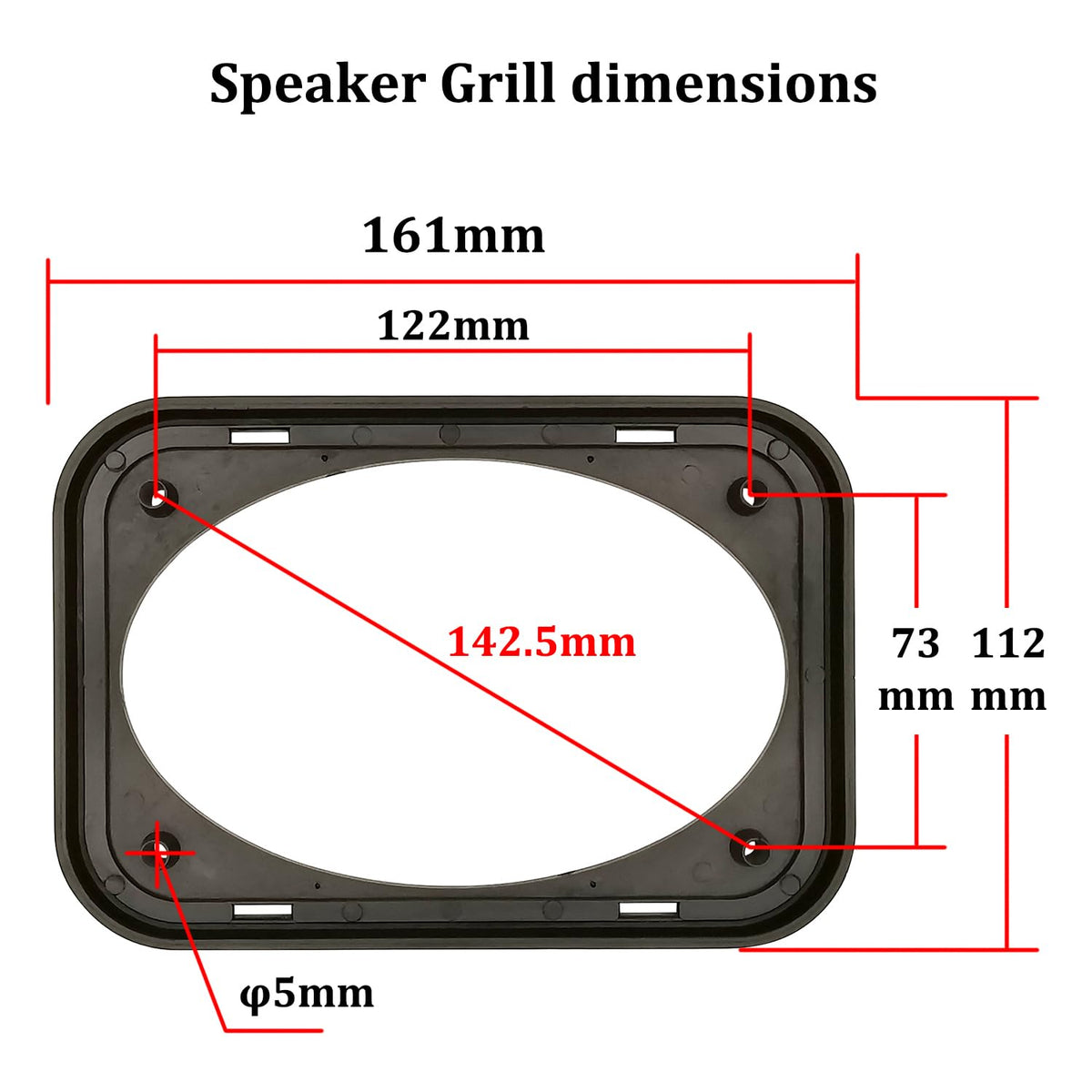 Fuhengli 4x6 grill screws included ensure quick secure installation