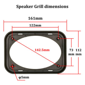 Fuhengli 4x6 grill screws included ensure quick secure installation
