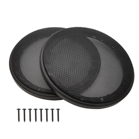 Fuhengli 6.5 inch speaker grill front view with protective round frame for car audio