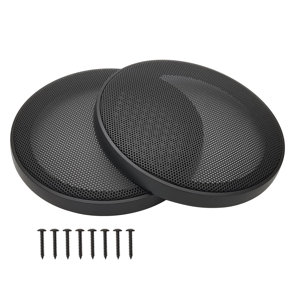 Fuhengli 6-inch speaker grill front view protects car speakers from debris