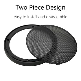 Fuhengli 6-inch grill screw-hole detail shows 4mm mounting holes