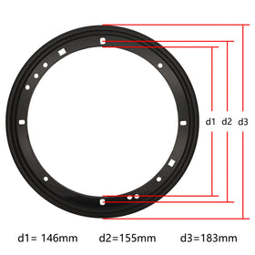 Fuhengli 183mm outer and 146mm inner diameter for precise fitment
