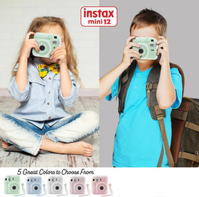 Fuji Instax Mini 12 camera sticker for playful customization.