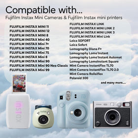 Fuji Instax Mini compatibility with compatible cameras and printers