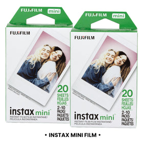 Fuji Instax mini film compatibility across many cameras for versatile instant prints