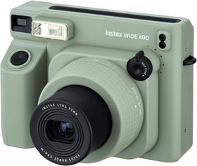 Fujifilm INSTAX Wide 400 Green framing guides aiding composition for wide and close shots