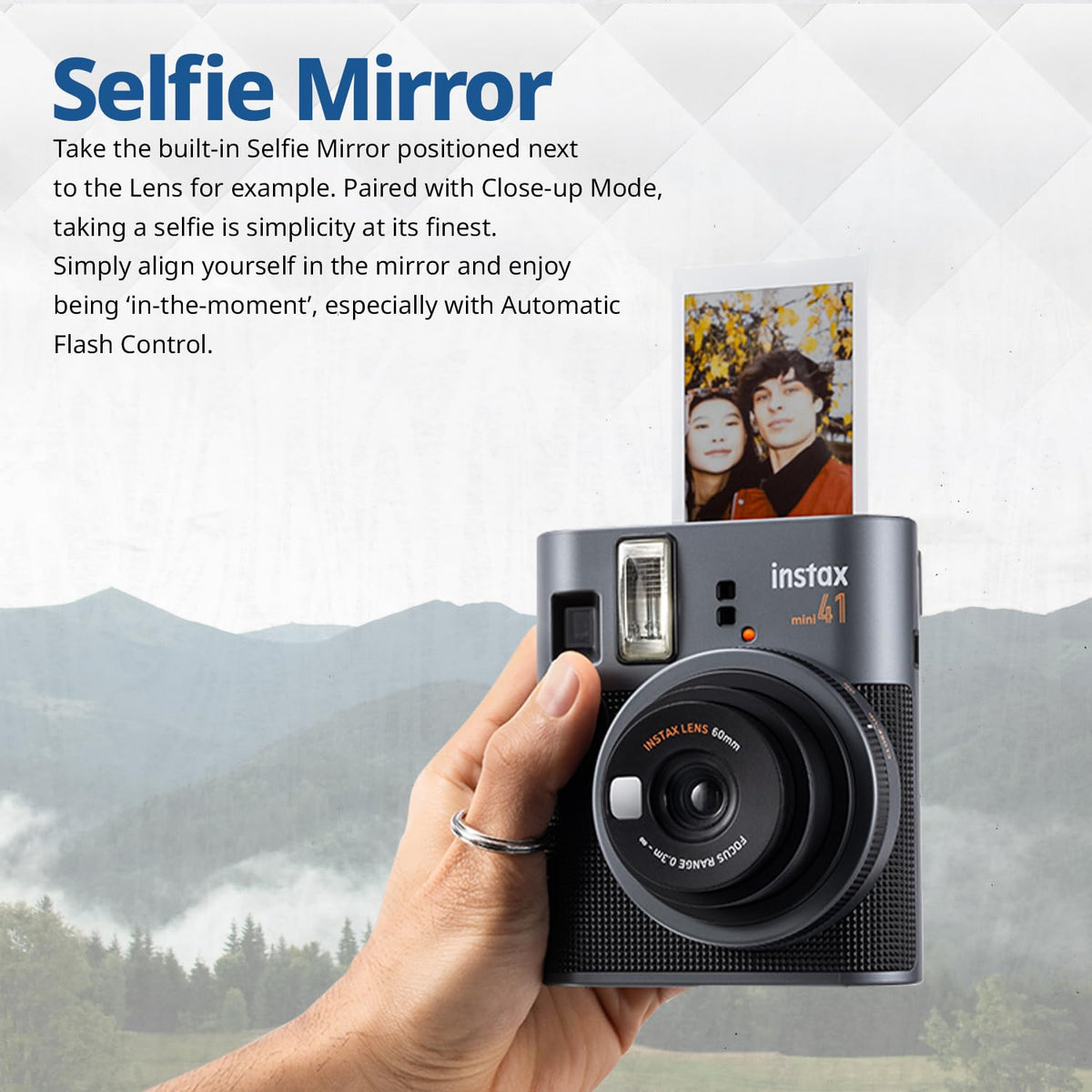 FUJIFILM Mini 41 photo album to organize memories.