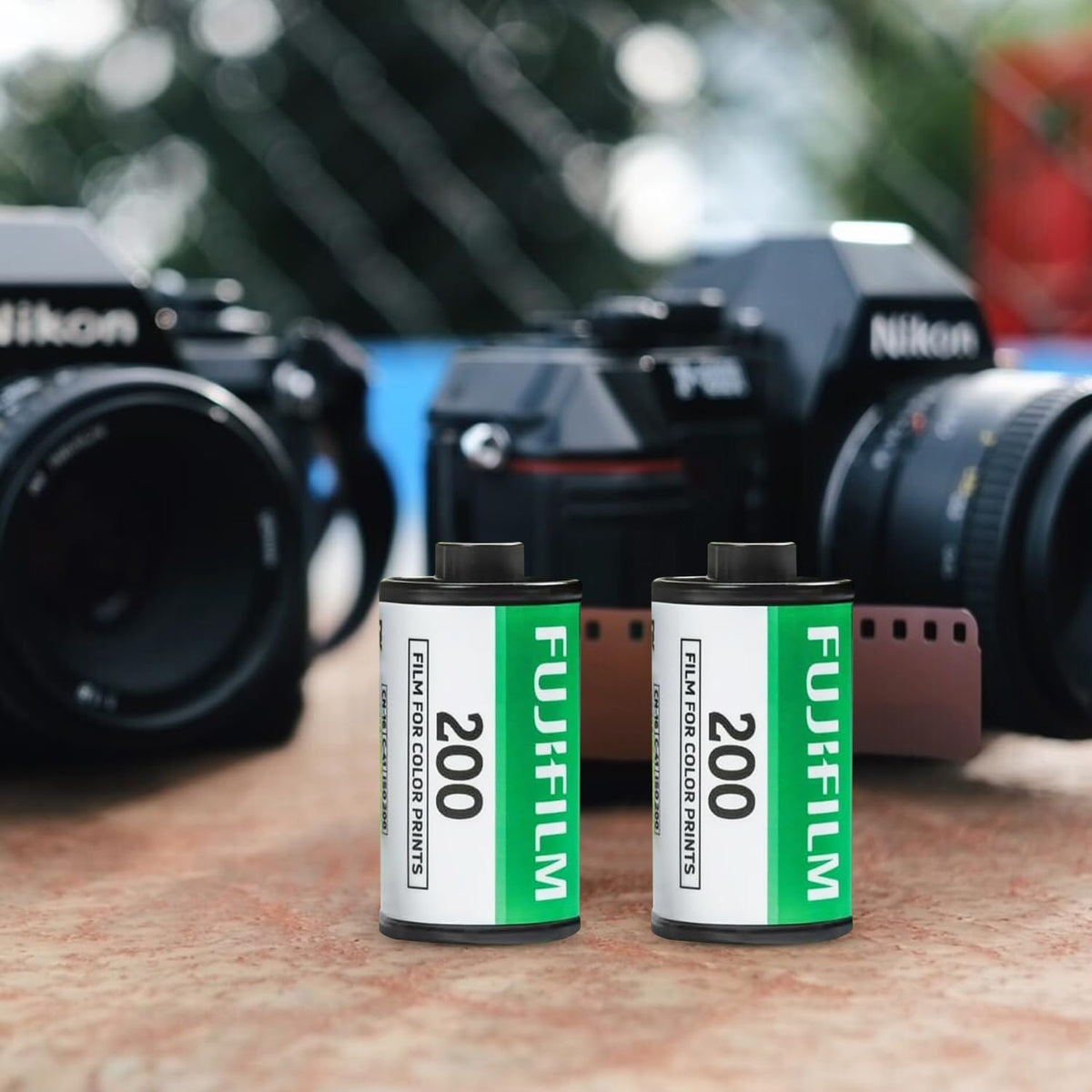 200 ISO performance across bright sun and indoor lighting conditions.