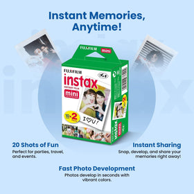 Eight AA batteries included with Fujifilm bundle to power Instax cameras immediately