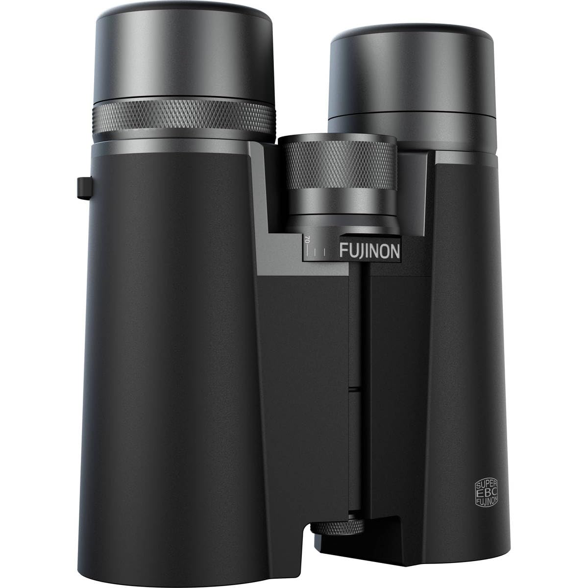Ergonomic grip and textured finish enabling stable handheld viewing.