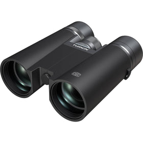 Fujifilm Fujinon Hyper Clarity HC 8x42 front view with rugged magnesium body for outdoors.