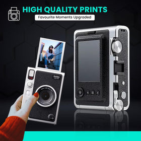 Fujifilm Instant Mini EVO film sheets 20 ready for quick prints.