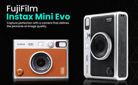 Fujifilm Instant Mini EVO photo printing and sharing with ease.