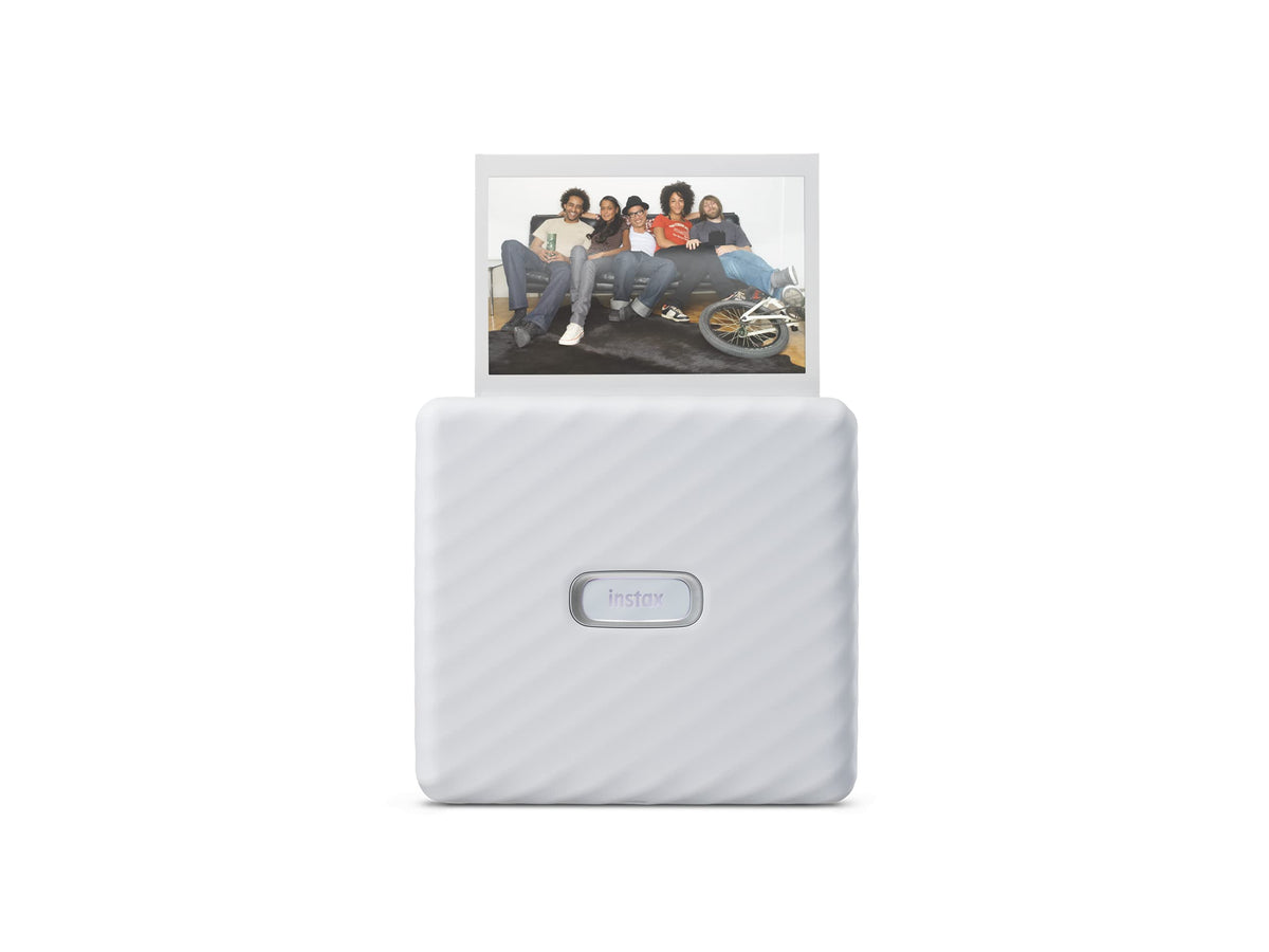 Fujifilm Instax Link Wide Ash White front view for large group prints