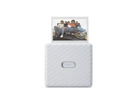 Fujifilm Instax Link Wide Ash White front view for large group prints