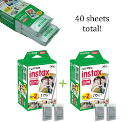 Fujifilm Instax Mini 11 40-sheet film pack ready for quick party photos