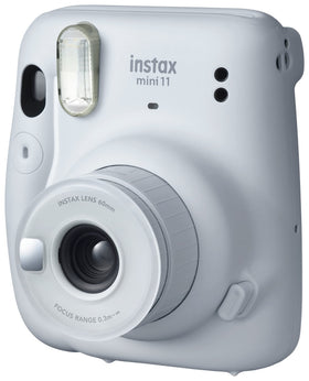 Fujifilm Instax Mini 11 Ice White Auto Exposure delivers balanced photos in any light.