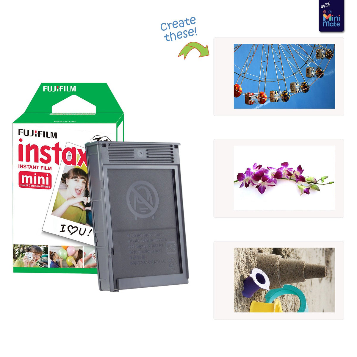 20-sheet Instax film twin pack ready for instant capture and printing