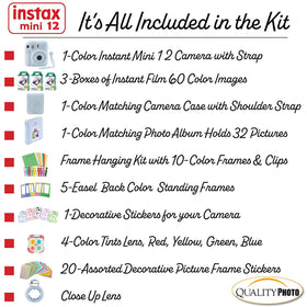 Fujifilm Instax Mini 12 60 prints ready to capture moments.