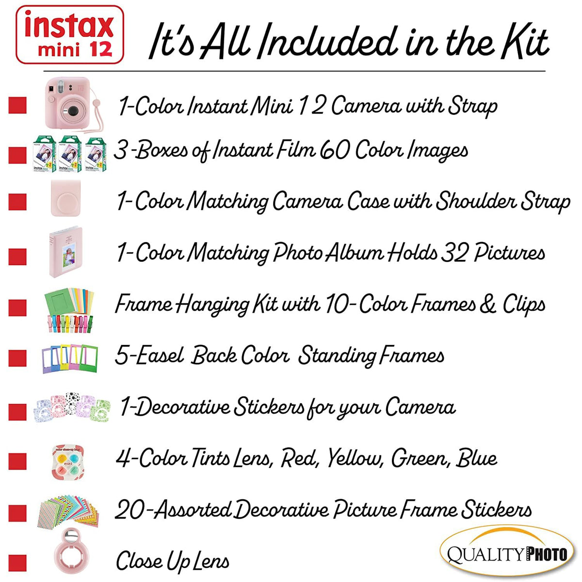 60-film pack included for immediate shooting at events