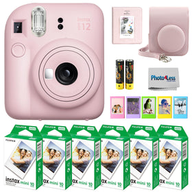 Fujifilm Instax Mini 12 camera front view, simple point-and-click moments, ideal for on-the-go memories