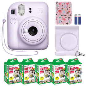 Fujifilm Instax Mini 12 camera Lilac Purple for instant prints.