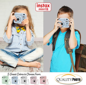 Fujifilm Instax Mini 12 close-up lenses for vivid, detailed shots.