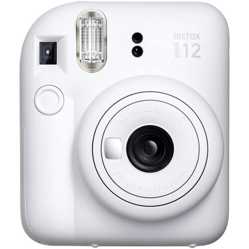 Fujifilm Instax Mini 12 close-up mode captures detailed shots with parallax correction.