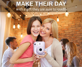 Credit-card sized film with white borders adds style to prints