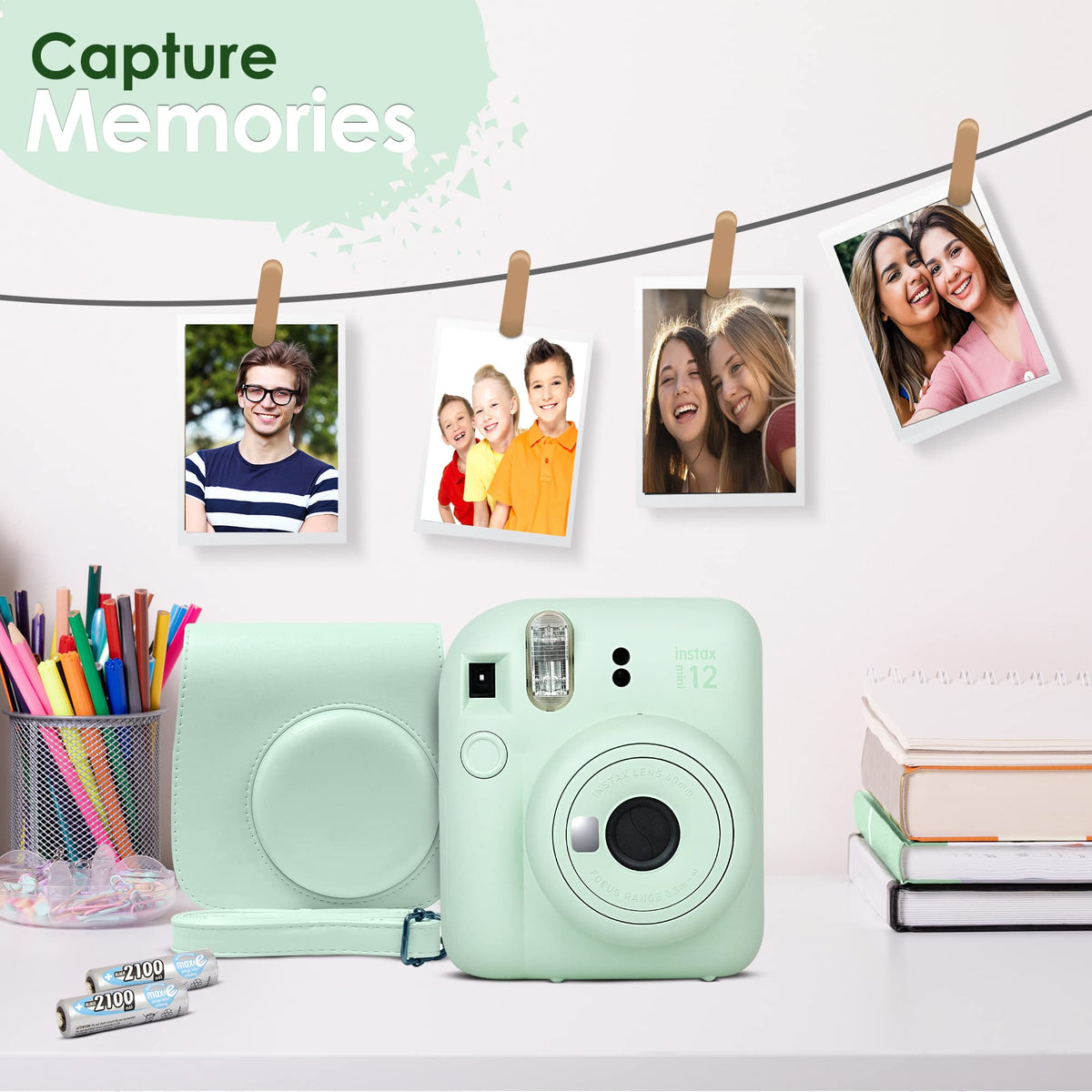 Fujifilm Instax Mini 12 gift-ready pack for celebrations.